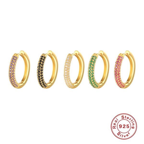 hoop & huggie gs 925 sterling silver rose red purple zircon big circle earrings luxury round crystal cz loops piercing ohrringe jewelry, Golden;silver
hoop & huggie gs 925 sterling silver rose red purple zircon big circle earrings luxury round crystal cz loops piercing ohrringe jewelry, Golden;silver