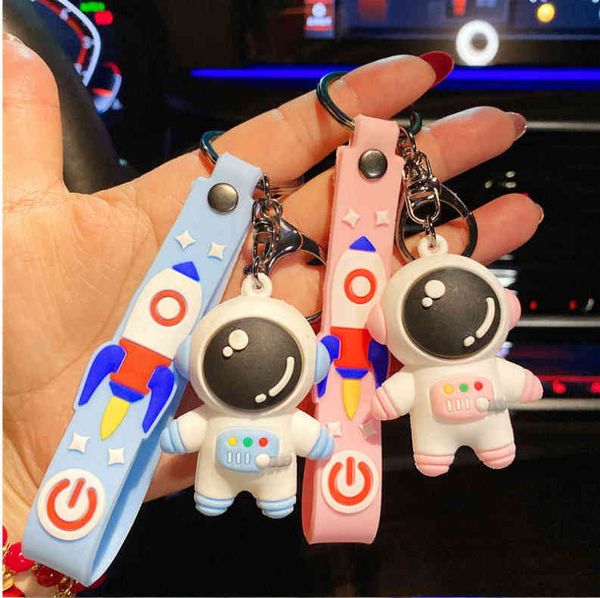 keychains astronaut key chain cute astronaut cartoon couple soft rubber pendant ring small gift, Silver
keychains astronaut key chain cute astronaut cartoon couple soft rubber pendant ring small gift, Silver