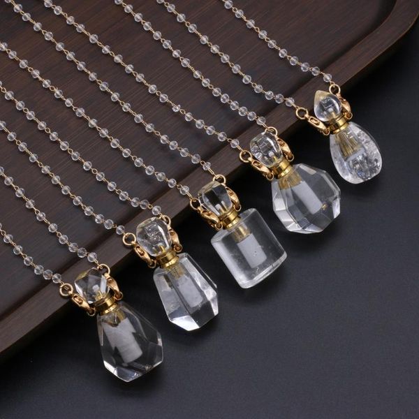 chains natural stone white quart perfume bottle necklace chain for women gift accessory glasses frames pearl 80 cm, Silver
chains natural stone white quart perfume bottle necklace chain for women gift accessory glasses frames pearl 80 cm, Silver