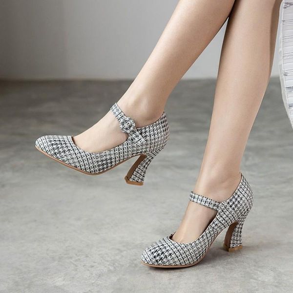 dress shoes women thick heel high pumps square ladies round toe t-tied wedding zapatos de mujer mary jane, Black
dress shoes women thick heel high pumps square ladies round toe t-tied wedding zapatos de mujer mary jane, Black