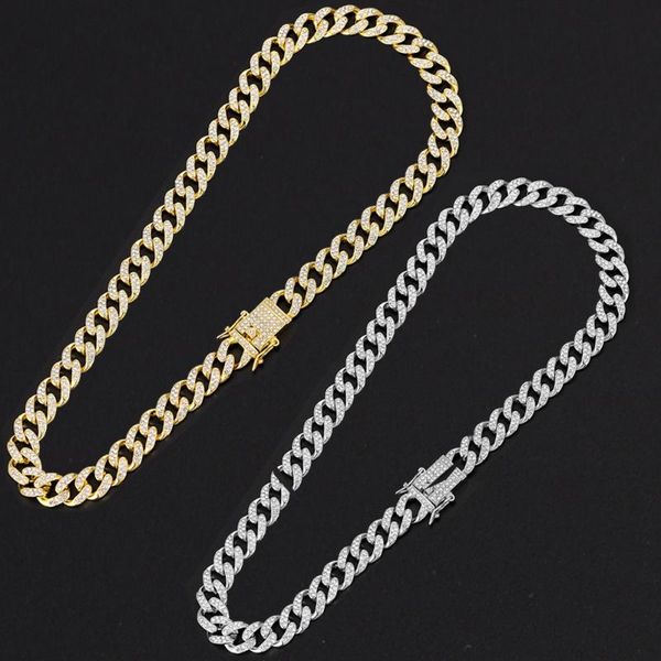 12mm iced out bling full cz rhinestone crystal miami cuban link chain for men gold heavy hip hop necklace punk jewelry necklaces pendant, Silver
12mm iced out bling full cz rhinestone crystal miami cuban link chain for men gold heavy hip hop necklace punk jewelry necklaces pendant, Silver