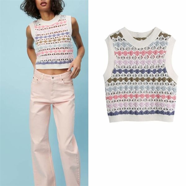 women summer knitting striped tank za sleeveless o-neck vintage female fashion slim clothing 210513, White
women summer knitting striped tank za sleeveless o-neck vintage female fashion slim clothing 210513, White