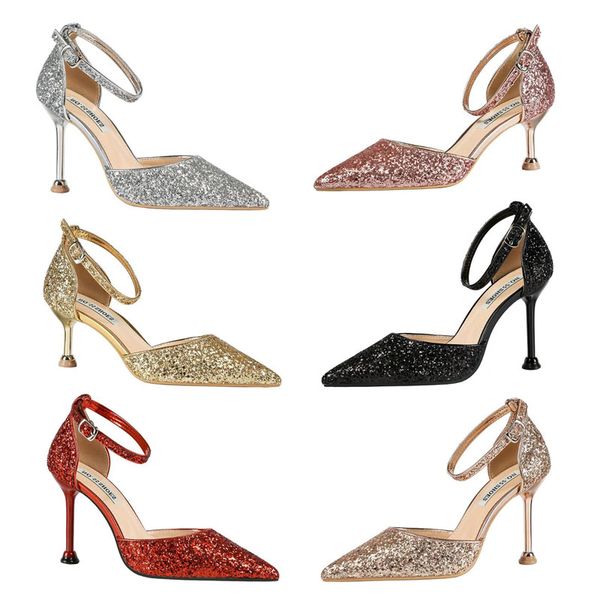 2021 red bottom dress shoes fashion high heels for women party wedding triple black nude yellow pink glitter spikes pointed sequined rhinest
2021 red bottom dress shoes fashion high heels for women party wedding triple black nude yellow pink glitter spikes pointed sequined rhinest