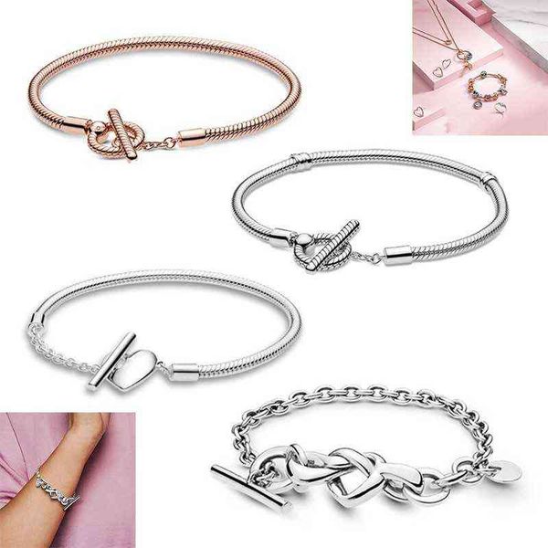 new 925 sterling silver t-button snake bone original women's pan bracelet is suitable for the pandora bead pendant, Black
new 925 sterling silver t-button snake bone original women's pan bracelet is suitable for the pandora bead pendant, Black