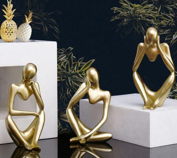 decorative objects & figurines statues of creative resin abstract thinker people sculptures miniature statuettes craft home decoration acces
decorative objects & figurines statues of creative resin abstract thinker people sculptures miniature statuettes craft home decoration acces