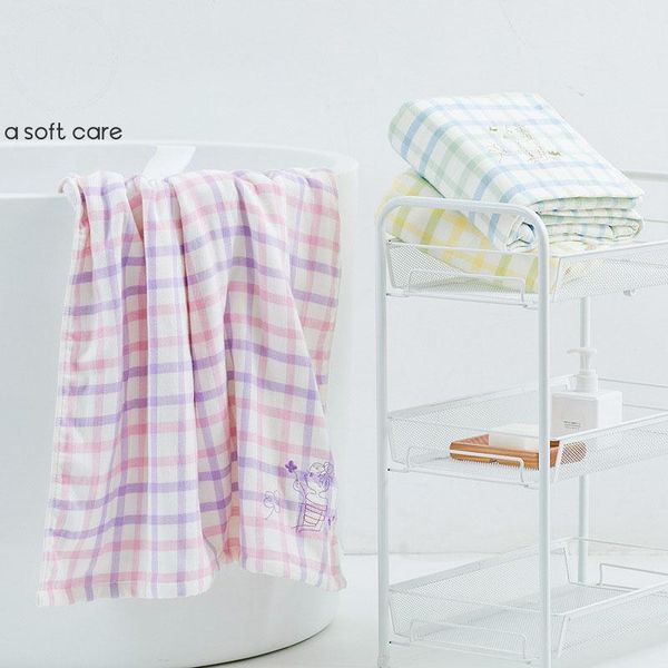 towel plaid barth strong absorption bathrobe head wrap quick dry facetowel household hand set for bathroom pink blue
towel plaid barth strong absorption bathrobe head wrap quick dry facetowel household hand set for bathroom pink blue