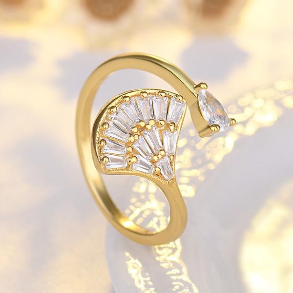 wedding rings fashion ginkgo leaves open for women cz stone simple style finger ring female trendy accessories jewelry, Slivery;golden
wedding rings fashion ginkgo leaves open for women cz stone simple style finger ring female trendy accessories jewelry, Slivery;golden