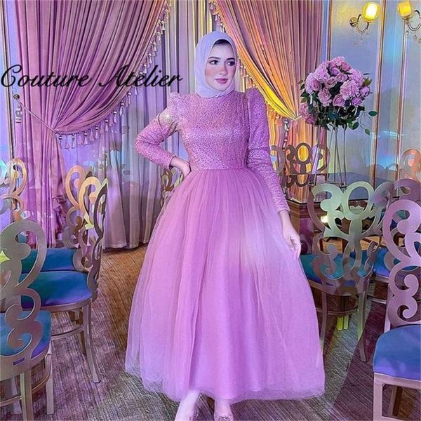party dresses light purple muslim evening dress dubai prom long sleeve islamic gown a line formal gowns, White;black
party dresses light purple muslim evening dress dubai prom long sleeve islamic gown a line formal gowns, White;black