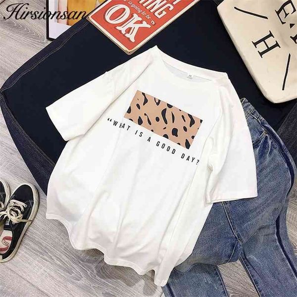 hirsionsan leopard print t shirts women spring summer tees casual o-neck short sleeve harajuku cool t-shirt female 210324, White
hirsionsan leopard print t shirts women spring summer tees casual o-neck short sleeve harajuku cool t-shirt female 210324, White