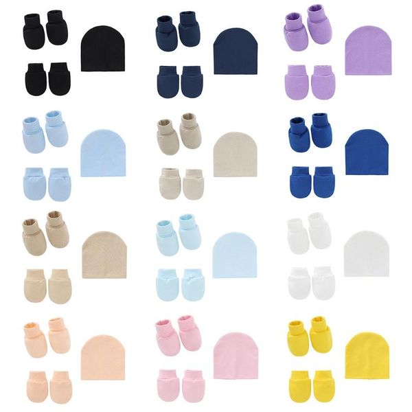 caps & hats k1kc baby anti scratching knitted cotton gloves+hat+foot cover set mittens socks, Yellow
caps & hats k1kc baby anti scratching knitted cotton gloves+hat+foot cover set mittens socks, Yellow