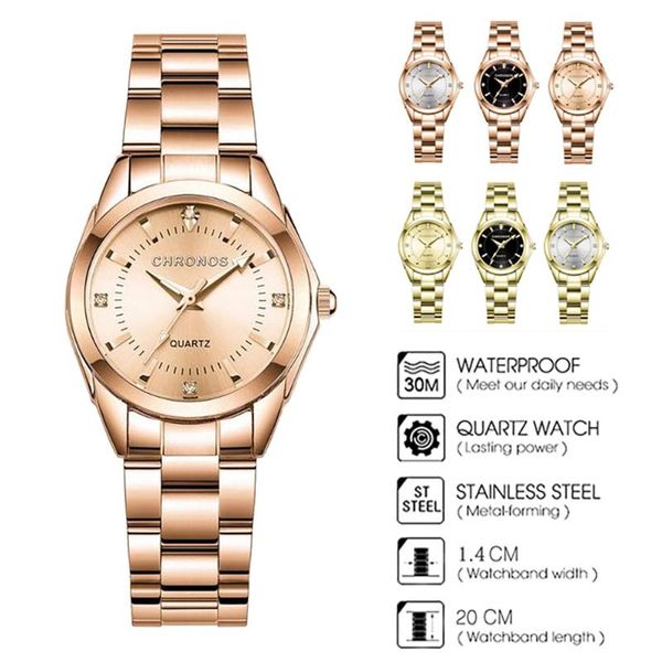wristwatches women analog quartz watch with stainless steel band casual fashion waterproof clock roman numeral luminous wristwatch, Slivery;brown
wristwatches women analog quartz watch with stainless steel band casual fashion waterproof clock roman numeral luminous wristwatch, Slivery;brown