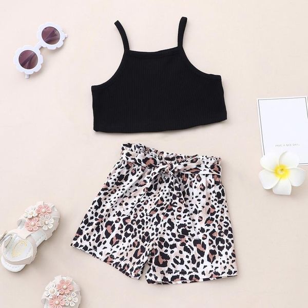 clothing sets summer children set suspenders bow leopard print shorts outfits toddler girl clothes 2piece 2021, White
clothing sets summer children set suspenders bow leopard print shorts outfits toddler girl clothes 2piece 2021, White