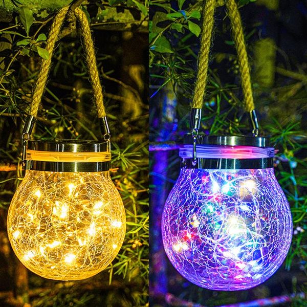 solar lamps garden hanging light fashion crack romantic dream energy durable outdoor round glass jar shape waterproof lamp
solar lamps garden hanging light fashion crack romantic dream energy durable outdoor round glass jar shape waterproof lamp