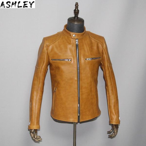 men's leather & faux brown 2021 light american style men biker's jacket plus size 3xl genuine cowhide autumn slim fit motorcycle c, Black
men's leather & faux brown 2021 light american style men biker's jacket plus size 3xl genuine cowhide autumn slim fit motorcycle c, Black