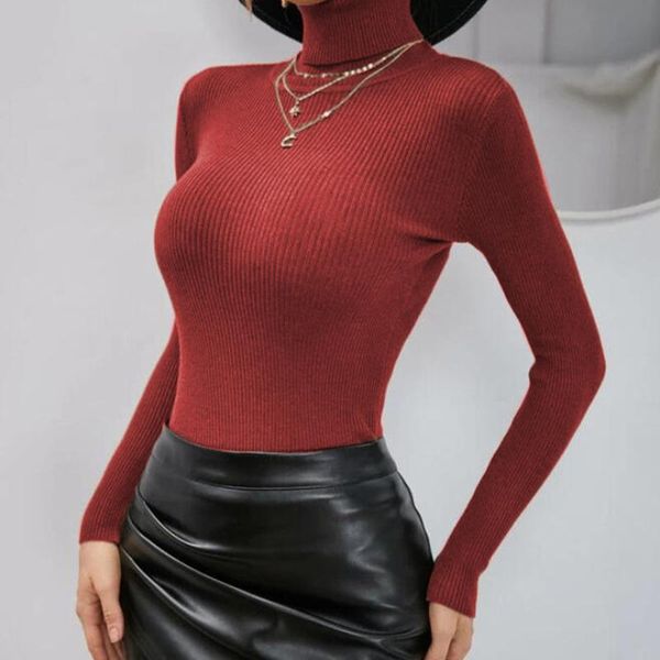women's sweaters women solid color turtleneck knitted sweater female autumn winter slim pullover fashion casual jumper, White;black
women's sweaters women solid color turtleneck knitted sweater female autumn winter slim pullover fashion casual jumper, White;black