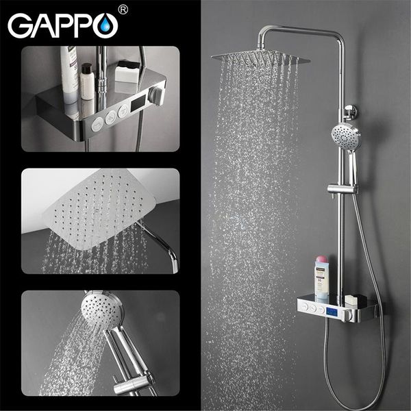 gappo shower faucets digital display thermostatic bathtub faucet rainfall shower set mixer tap thermostat faucet bath mixer
gappo shower faucets digital display thermostatic bathtub faucet rainfall shower set mixer tap thermostat faucet bath mixer