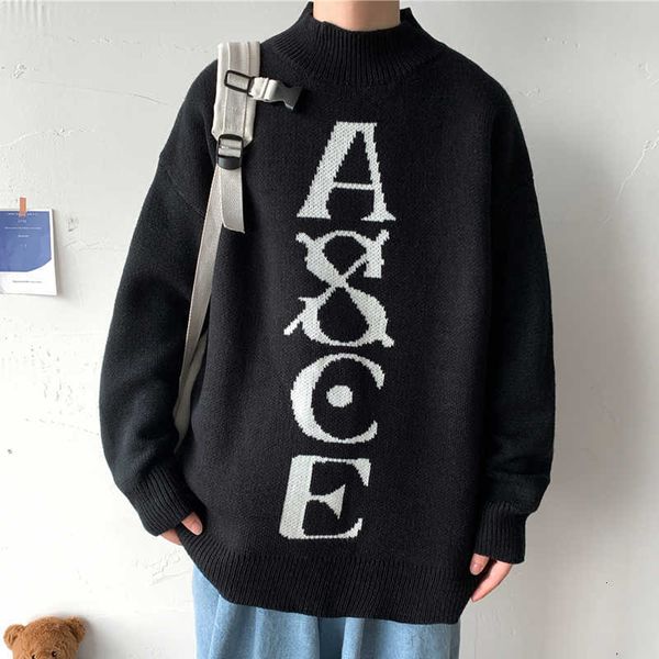 men's sweaters fashion o-neck sweater hip hop streetwear pull oversized black long sleeves pullover for autumn spring winter ucps, White;black
men's sweaters fashion o-neck sweater hip hop streetwear pull oversized black long sleeves pullover for autumn spring winter ucps, White;black