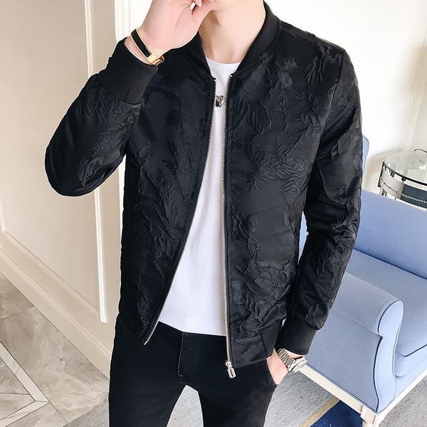 men's jackets loldeal mens casual slim fit printed jacket coat classic zipper floral biker bomber lightweight baseball, Black;brown
men's jackets loldeal mens casual slim fit printed jacket coat classic zipper floral biker bomber lightweight baseball, Black;brown