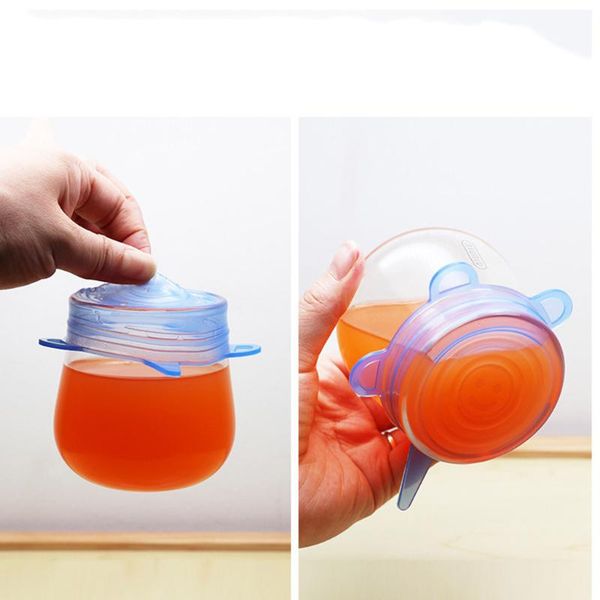 kitchen storage & organization 6pcs reusable silicone wrap bowl seal cover stretch lid keep food fresh fashion arrival #c
kitchen storage & organization 6pcs reusable silicone wrap bowl seal cover stretch lid keep food fresh fashion arrival #c