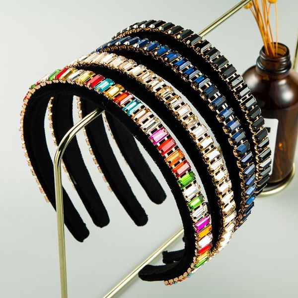 hair clips & barrettes lovely baroque polychrome crystal band for women luxury colorful glass slim lace party accessories, Golden;silver
hair clips & barrettes lovely baroque polychrome crystal band for women luxury colorful glass slim lace party accessories, Golden;silver