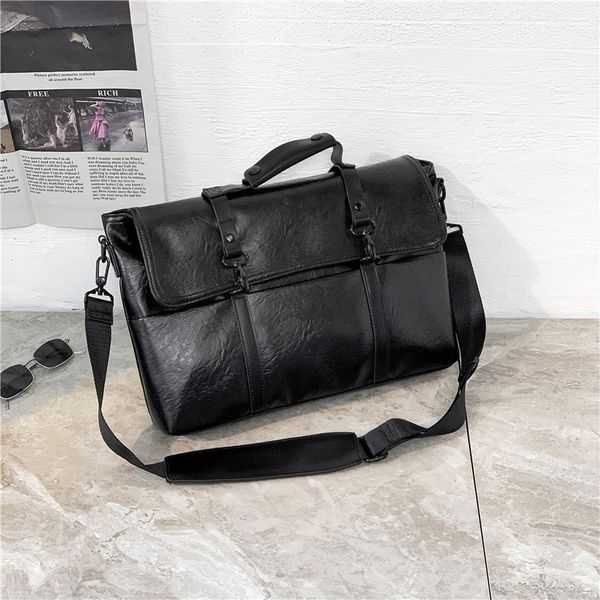 bag handbag single shoulder business commuting diagonal cross men's briefcase file 14 inch computer foreskin, Black;red
bag handbag single shoulder business commuting diagonal cross men's briefcase file 14 inch computer foreskin, Black;red