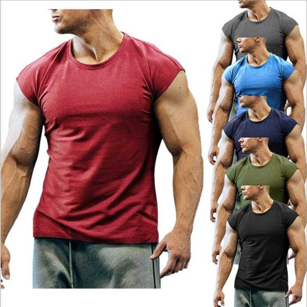 men's fashion sleeveless t-shirt summer leisure sports fitness short-sleeved bottoming shirt s-4xl t-shirts, White;black
men's fashion sleeveless t-shirt summer leisure sports fitness short-sleeved bottoming shirt s-4xl t-shirts, White;black