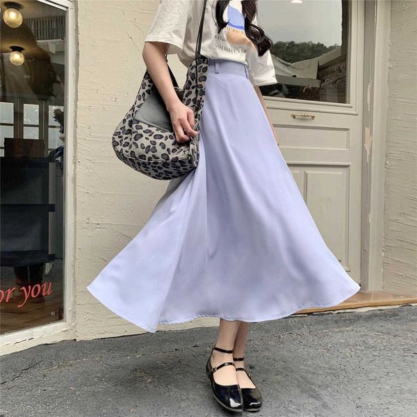 mozuleva high waist thin chiffom skirts female solid color pleated korean cute summer spring skirts 210706, Black
mozuleva high waist thin chiffom skirts female solid color pleated korean cute summer spring skirts 210706, Black