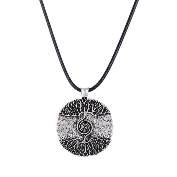 pendant necklaces vikings amulet the tree of life yggdrasil nordic talisman stainless steel leather chain necklace men women jewelry, Silver
pendant necklaces vikings amulet the tree of life yggdrasil nordic talisman stainless steel leather chain necklace men women jewelry, Silver