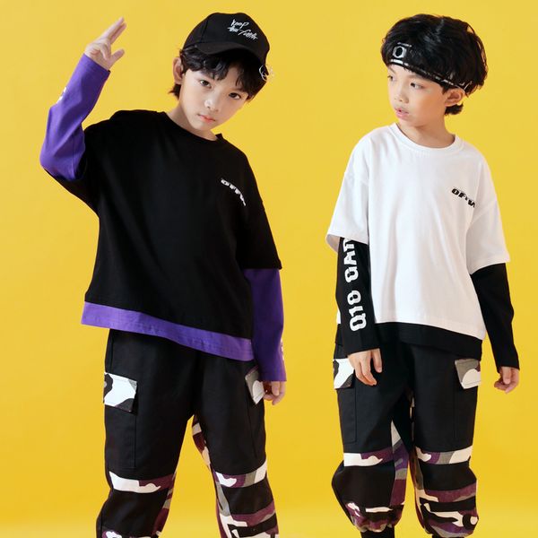 autumn childrens clothes boys jumpers casual sweatshirt sportswear loose coats sweatpants street dance practice garment 8t, White
autumn childrens clothes boys jumpers casual sweatshirt sportswear loose coats sweatpants street dance practice garment 8t, White