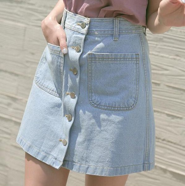 skirts summer women denim skirt jeans short high waist mini fashion front row buckle cowboy, Black
skirts summer women denim skirt jeans short high waist mini fashion front row buckle cowboy, Black