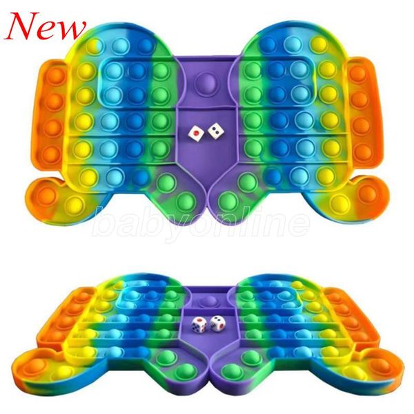 large size fidget toy 32.5*19cm rainbow chess push bubble deskstress relief sensory toys for parent-child time interactive game
large size fidget toy 32.5*19cm rainbow chess push bubble deskstress relief sensory toys for parent-child time interactive game