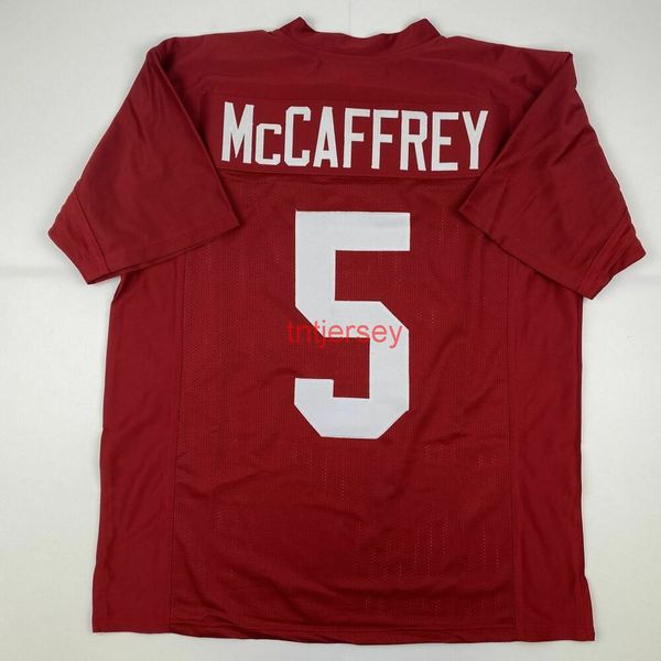 custom new christian mccaffrey stanford red college stitched football jersey add any name number, Black
custom new christian mccaffrey stanford red college stitched football jersey add any name number, Black