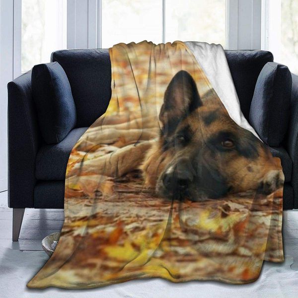 Throw Blanket for Kids Teens Adults Lightweight Soft Warm German Shepherd Dog Autumn Leaves Microfiber All Season Living
Throw Blanket for Kids Teens Adults Lightweight Soft Warm German Shepherd Dog Autumn Leaves Microfiber All Season Living