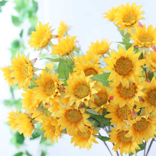 decorative flowers & wreaths 1 pcs 75cm 7 flower heads artificial sunflower branch home wedding table room decoration gift f605
decorative flowers & wreaths 1 pcs 75cm 7 flower heads artificial sunflower branch home wedding table room decoration gift f605