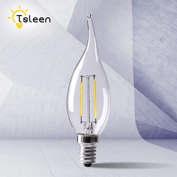 bulbs e14 e12 led filament candle light bulb 110v 220v 4w 8w c35 edison retro antique vintage style cold white warm lamp*10
bulbs e14 e12 led filament candle light bulb 110v 220v 4w 8w c35 edison retro antique vintage style cold white warm lamp*10