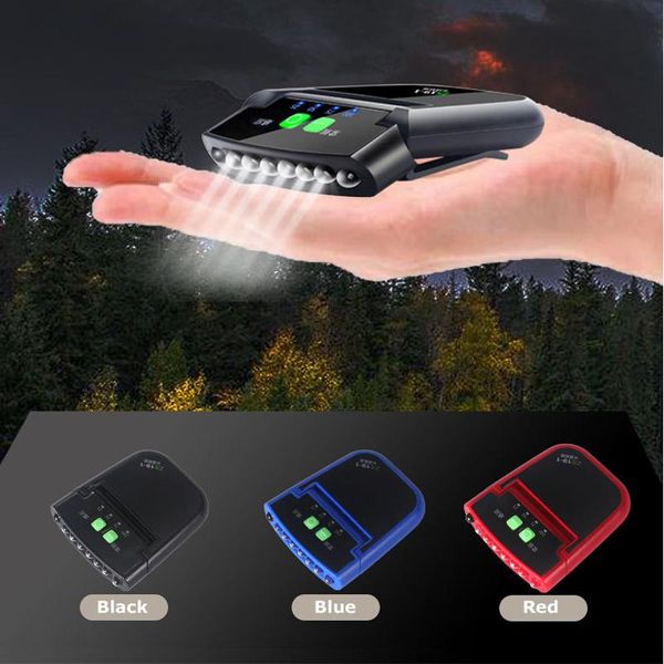 super bright 6 leds cap light headlight headlamp hat clip on fishing for night riding headlamps
super bright 6 leds cap light headlight headlamp hat clip on fishing for night riding headlamps