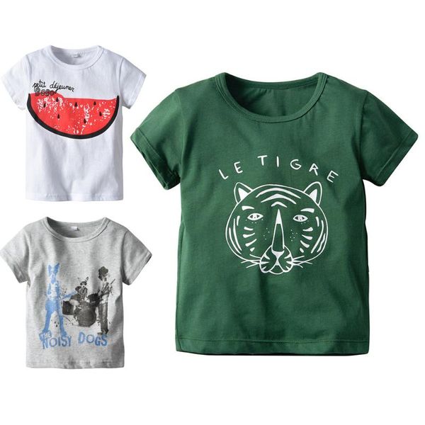 women's t-shirt woman clothes 3pcs kids boys t-shirts round neck short sleeves cartoon print cotton for summer women, White
women's t-shirt woman clothes 3pcs kids boys t-shirts round neck short sleeves cartoon print cotton for summer women, White