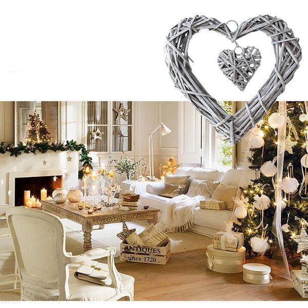 decorative flowers & wreaths 1pcs hanging heart in grey white wreath color rattan sepak takraw wedding supplies year crafts home party decor
decorative flowers & wreaths 1pcs hanging heart in grey white wreath color rattan sepak takraw wedding supplies year crafts home party decor