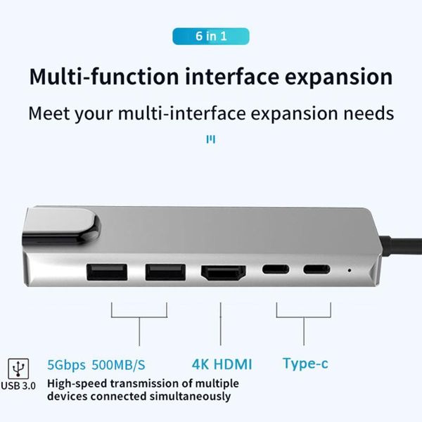 hubs vodool usb hub 6/5 in 1 type c with 4k output 3.0 2.0 rj45 ethernet port pd charging multiport adapter
hubs vodool usb hub 6/5 in 1 type c with 4k output 3.0 2.0 rj45 ethernet port pd charging multiport adapter