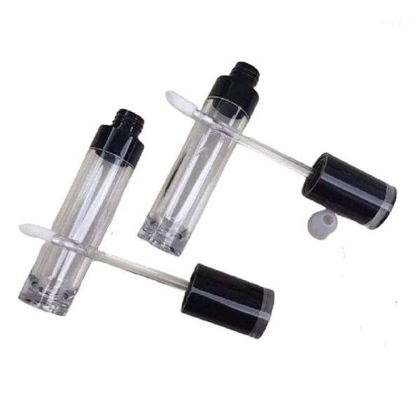 8ml diy empty lip gloss wand tube round clear cosmetic packaging container black lid beauty tool refillable bottle 50pieces/lot storage bott
8ml diy empty lip gloss wand tube round clear cosmetic packaging container black lid beauty tool refillable bottle 50pieces/lot storage bott
