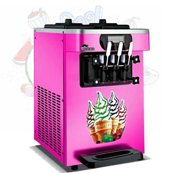 ice cream making machine three color commercial soft stainless steel desk110v 220v
ice cream making machine three color commercial soft stainless steel desk110v 220v