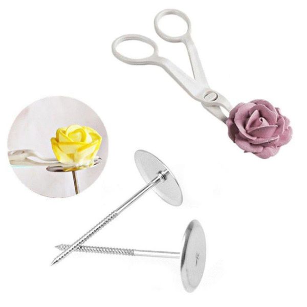 baking & pastry tools 3pcs piping flower scissors nails safety rose decor lifter fondant cake decorating tray cream transfer accessories
baking & pastry tools 3pcs piping flower scissors nails safety rose decor lifter fondant cake decorating tray cream transfer accessories