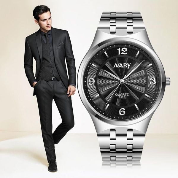 wristwatches casual men watches mens nary wristwatch stainless steel quartz fashion business montre homme, Slivery;brown
wristwatches casual men watches mens nary wristwatch stainless steel quartz fashion business montre homme, Slivery;brown