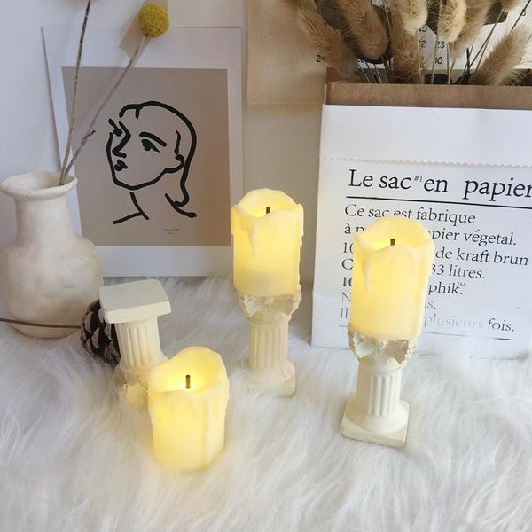 flameless led candles creative light for wedding birthday party decor nordic battery powered candle lamp year
flameless led candles creative light for wedding birthday party decor nordic battery powered candle lamp year