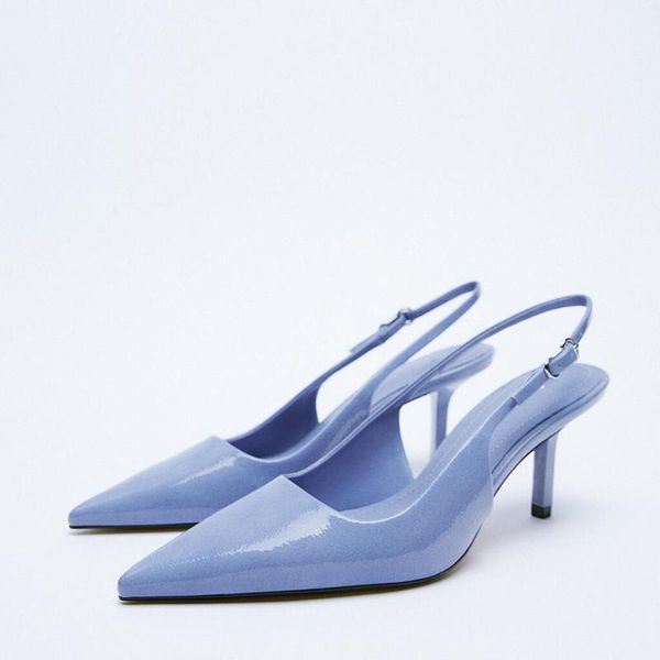 dress shoes zar 2021 summer blue single women brethable fashion pointed toe high heels stiletto muller sandals and slippers, Black
dress shoes zar 2021 summer blue single women brethable fashion pointed toe high heels stiletto muller sandals and slippers, Black