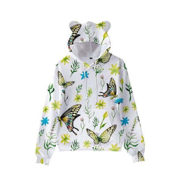 color butterfly pattern cute boy girl clothes hooded 3d printing hooded sweater autumn early winter ears hooded pullover, Black
color butterfly pattern cute boy girl clothes hooded 3d printing hooded sweater autumn early winter ears hooded pullover, Black