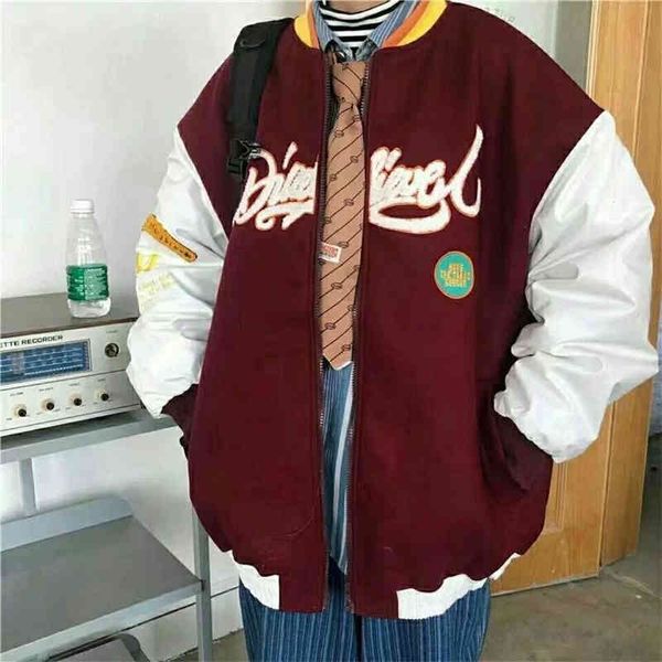 women's jackets bordado retalhos jaqueta feminina hip hop drop-shoulder manga longa vintage remendo uniforme de beisebol feminino outon, Black;brown
women's jackets bordado retalhos jaqueta feminina hip hop drop-shoulder manga longa vintage remendo uniforme de beisebol feminino outon, Black;brown