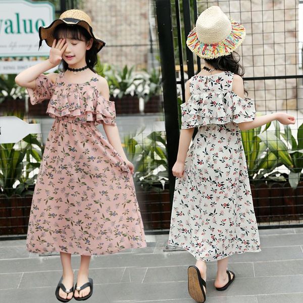 summer fashion 4-12 year kids teen children girls ruffle floral off shoulder beach dress casual clothes wholesale women's swimwear, White;black
summer fashion 4-12 year kids teen children girls ruffle floral off shoulder beach dress casual clothes wholesale women's swimwear, White;black