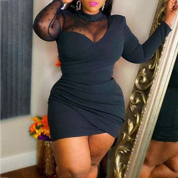 women's plus size sheath dress solid color turtleneck ruched long sleeve fall summer lace casual prom dresses short mini daily vacation, Black
women's plus size sheath dress solid color turtleneck ruched long sleeve fall summer lace casual prom dresses short mini daily vacation, Black