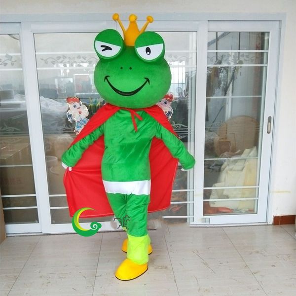 mascot costumes new design frog prince mascot costume with cloak cartoon character feature costumes for halloween purim fancy dress, Red;yellow
mascot costumes new design frog prince mascot costume with cloak cartoon character feature costumes for halloween purim fancy dress, Red;yellow